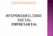 Responsabilidad social empresarial