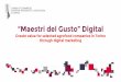 "Maestri del Gusto" Digital