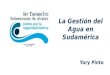 Encuentro de jovenes-La gestión del Agua en Sudamérica