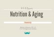 Nutrition & Aging
