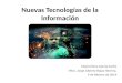 Presentacion nuevas tecnologías de la información