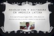 Revolucion y dictadura en America Latina