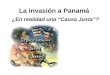 Presentación conferencia la invasión a panamá