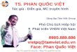 Giới thiệu Ts. Phan Quốc Việt - Tâm Việt Group