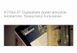 IFI7053.DT Digitaalsete õppematerjalide koostamine: Sissejuhatus kursusesse