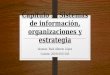 Capítulo 3: Sistemas de información - Raúl López