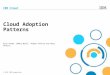 Cloud adoption patterns April 11 2016