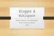 Comparación de Wikispace y Blogger