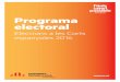Programa electoral 26-J: ERC
