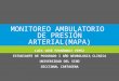 Monitoreo ambulatorio de presión arterial-MAPA