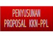 Sistematika Proposal KKN PPL