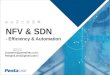 NFV & SDN ( Efficiency & Automation )