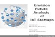 Envision Future: Analysis of IoT Startup