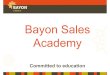 Bayon Sales Academy - EN