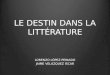 Le destin dans_la_littérature
