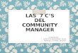 Las 7 C's del Community Manager