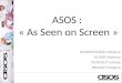 Stratégie digitale de la marque ASOS