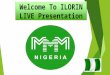 MMM Nigeria Ilorin live presentation