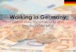 Working in germany (Labor laws, Social security and Employee benefits)