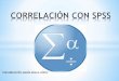 Correlación con spss, Encarnación María Ayala López