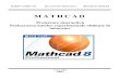 MathCAD-Proiectare interactiva si prelucrarea datelor 