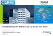 Implementación efectiva de un SGSI ISO 27001 - Isaca