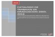 CATALOGO DE TRABAJOS DE GRADUACION 2003- 2016