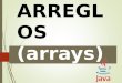 Arreglos Java (arrays)