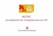 Acreditación de Competencias en TIC