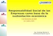 Presentación “Responsabilidad Social de las Empresas como base 