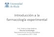 Introducción a la farmacología experimental