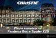 Christie pandora-Spyder x20
