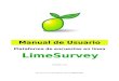 Manual de Usuario de "LimeSurvey"