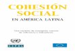 La cohesión social en América Latina. Una revisión de conceptos 