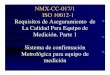 NMX-CC-017/1 ISO 10012-1 Requisitos de Aseguramiento de La 