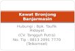 0813 2091 7770 | Kawat Bronjong Banjarmasin