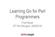 Learning go for perl programmers