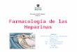 Farmacología de las heparinas