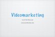 Presentación Videomarketing