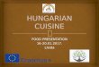 Hungarian cuisine Erasmus+