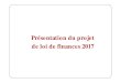 projet budget 2017
