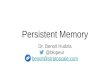 Persistent memory