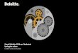 Etude Deloitte 2016 sur l’industrie horlogère suisse