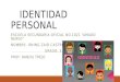 Identidad Personal Zaid 3C