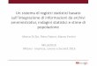 Mardi Di Zio, Piero Falorsi, Marco Fortini  Riflessioni su limiti ed opportunità di un sistema di produzione statistica basato sui registri