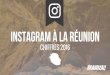 Instagram à la Réunion : chiffres 2016