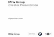 Bmw investor presentation