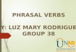 Phrasal verbs - Luz Mary Rodriguez