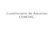 Cuestionario Preparación para Apoderado Aduanal o CENEVAL Comercio Exterior
