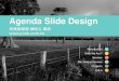 Agenda slide design / 商業簡報網-韓明文講師